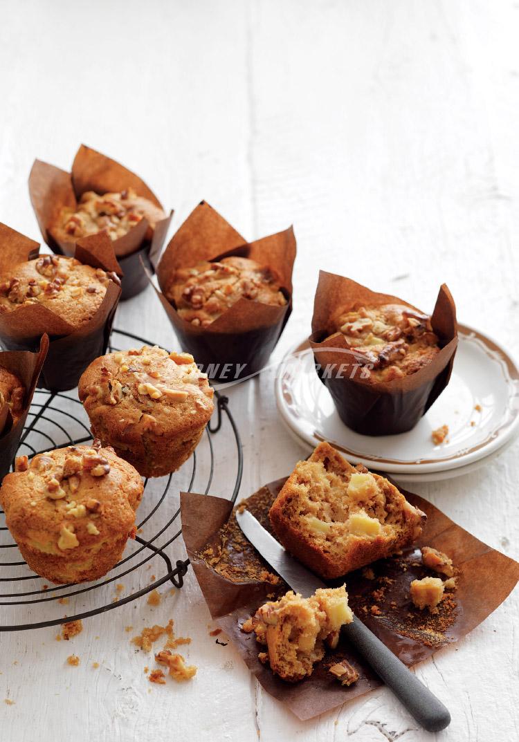 How to Make Apple and Walnut Muffins - Sydney Markets