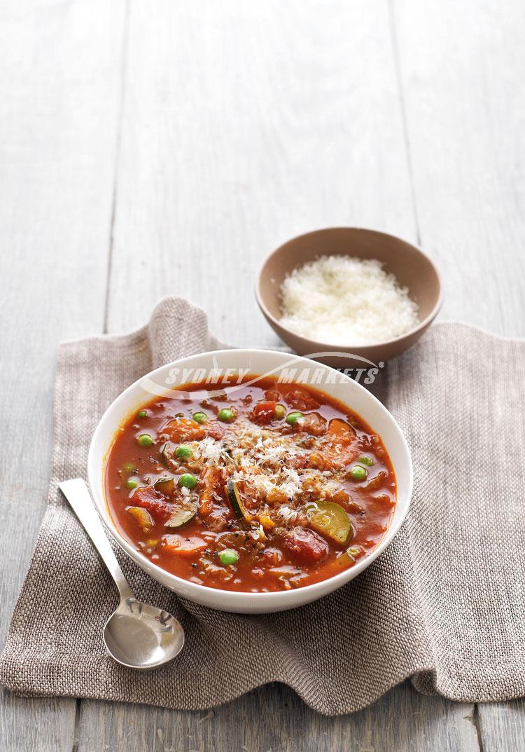 How to Make Easy Nutrients Rich Minestrone Soup - Sydney Markets