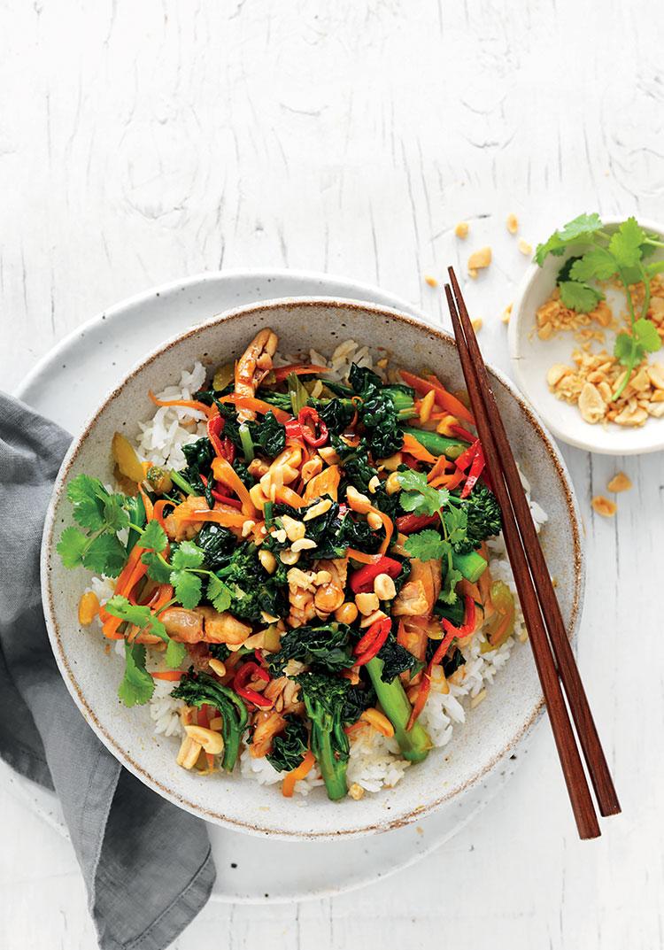 Stir-Fried Greens & Chicken With Sweet Soy Recipe – Sydney Markets