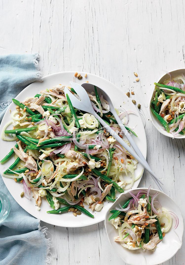 Make Baby Fennel, Bean & BBQ Chicken Salad - Sydney Markets