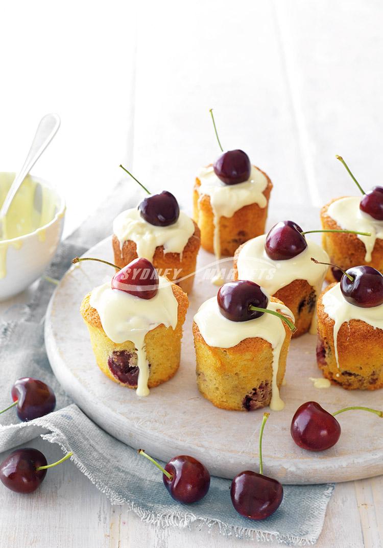 Cherry cupcakes