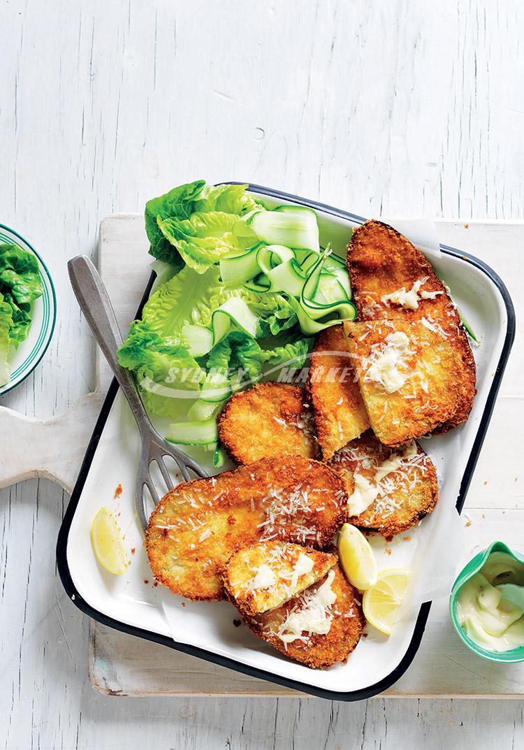 How to Make a Delicious Eggplant Schnitzels - Sydney Markets