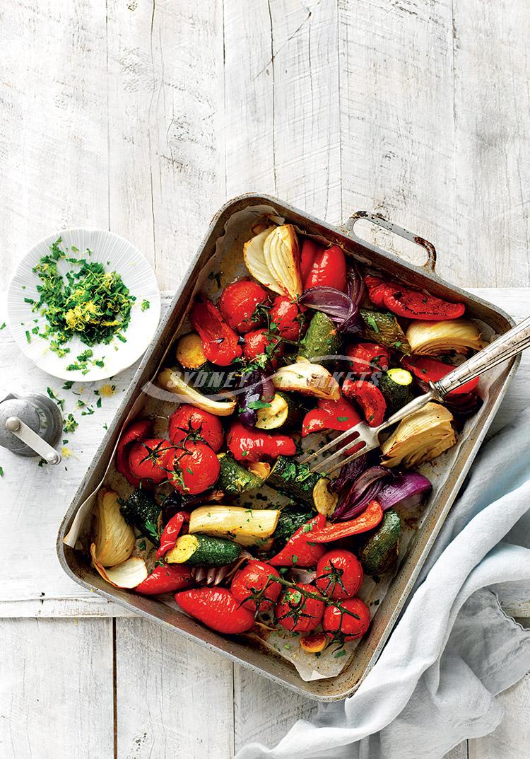 Italian-roasted vegetables