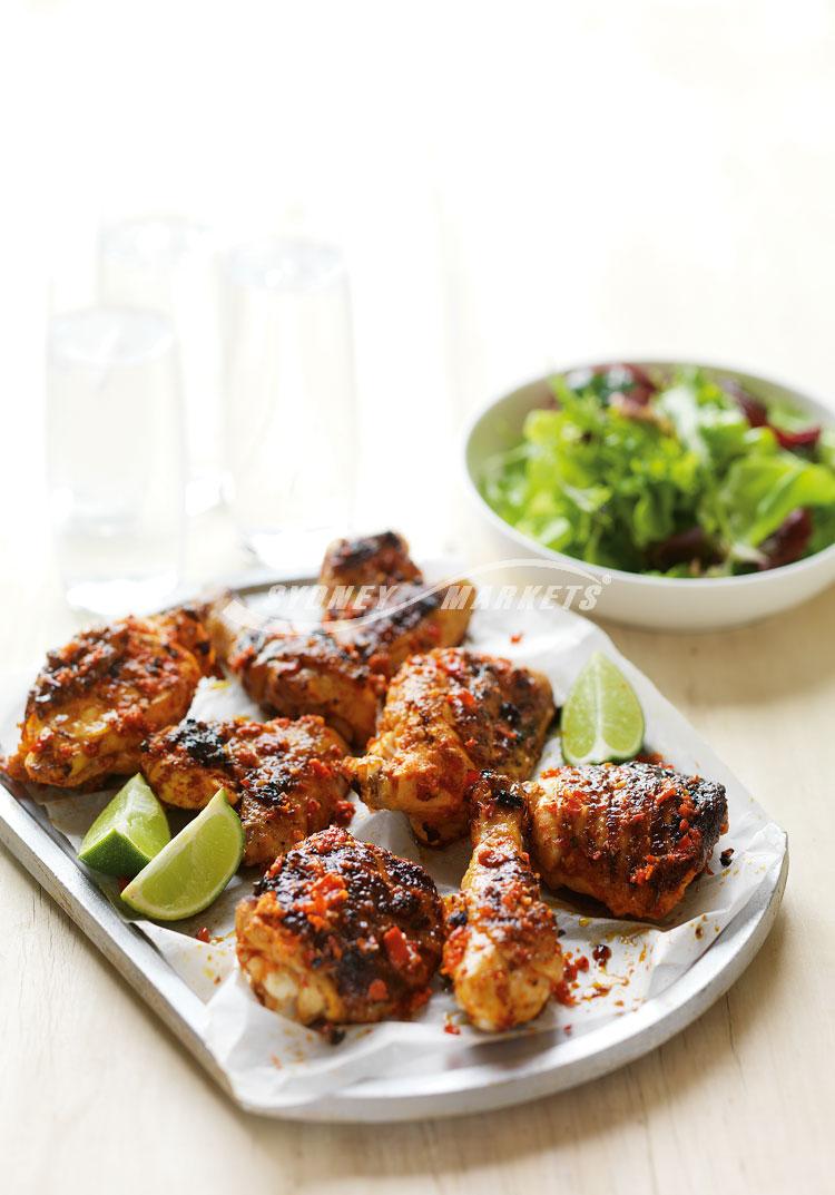 Piri Piri barbecued chicken