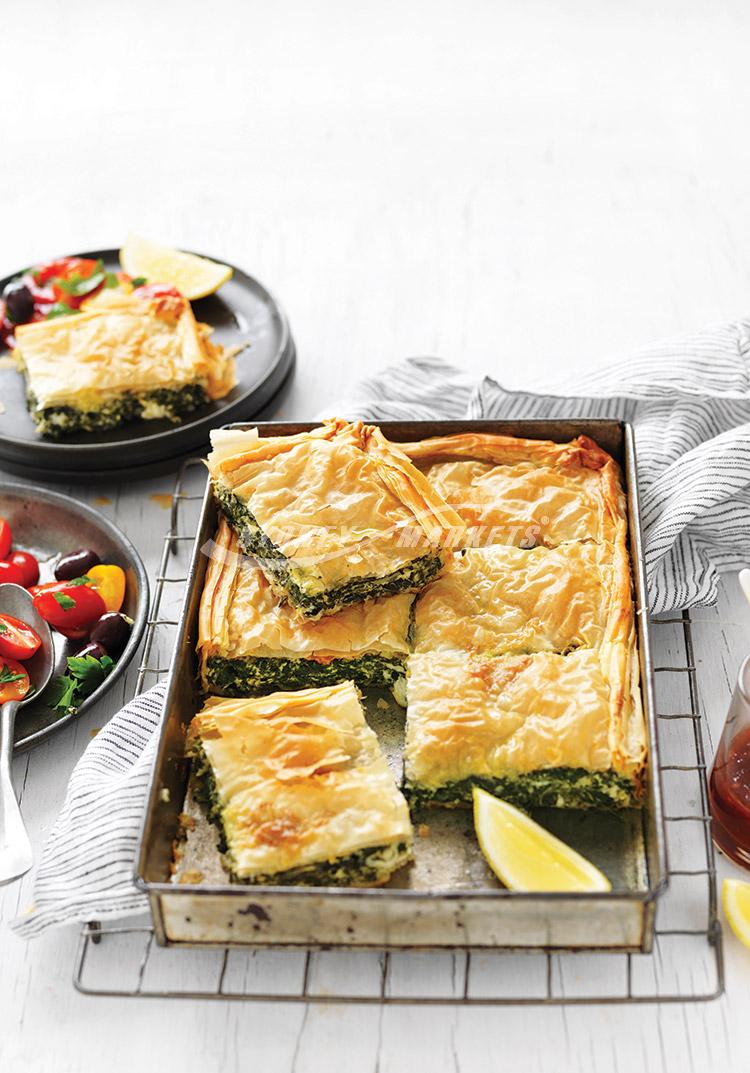 Recipe for Spinach, Silverbeet & Ricotta Pie – Sydney Markets