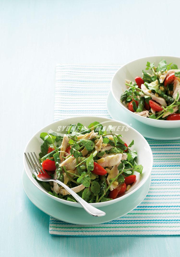 Watercress, Asparagus & Chicken Salad Recipe – Sydney Markets