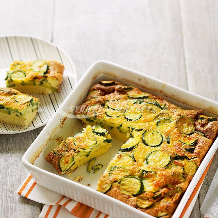 Zucchini & parmesan frittata