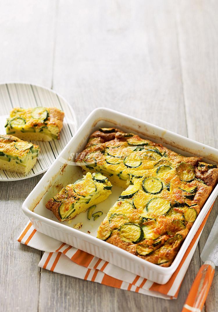 Zucchini & parmesan frittata